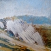 'Shore line, Glenelg', Acrylic &amp; Pastel, 2008, 30 x 30cm